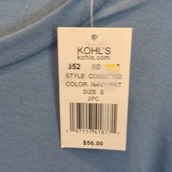 Cuddl Duds Mens pajama set - Picture 3 of 10